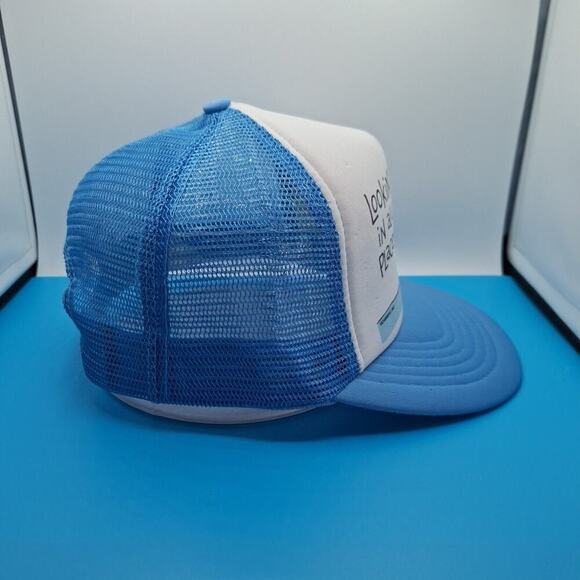 Vintage 80's LOOKING FOR FISH IN ALL THE WRONG PLACES Foam Front Snapback Hat - Picture 6 of 8